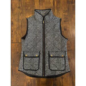 Telluride Clothing Company Black & White Quilted Lightweight Puffer Vest Size M